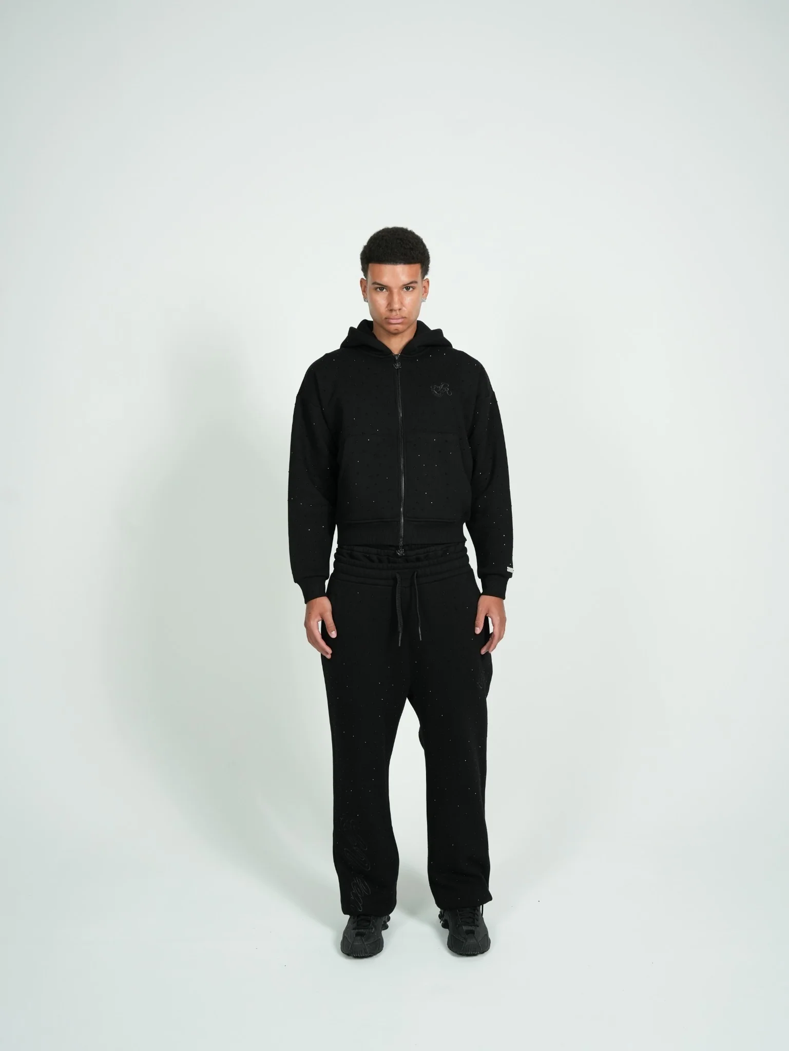 LeVoleur Raws Jogger Black Galaxy
