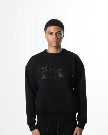Levoleur Crewneck Black Galaxy