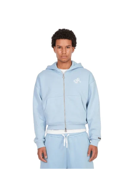 Levoleur Raws Zipper Babyblue Hoodie