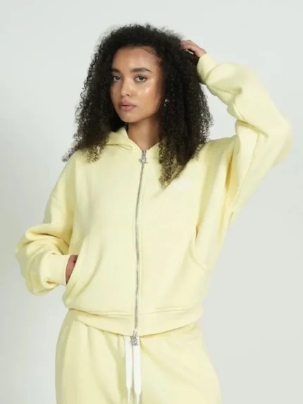 Levoleur Raws Zipper Butter Yellow