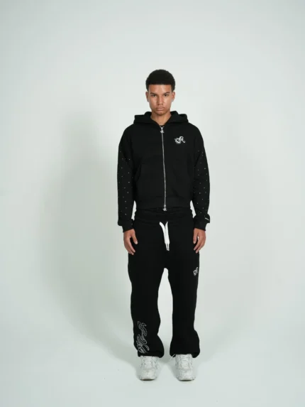 RAWS Zipper Black Tracksuit