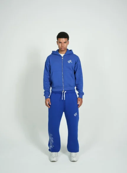RAWS Zipper Blue Tracksuit